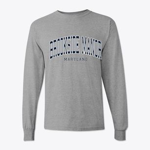 Brookside Manor Maryland Traditional Classic Long Sleeve T-Shirt
