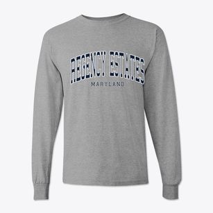 Regency Estates Maryland Traditional Classic Long Sleeve T-Shirt