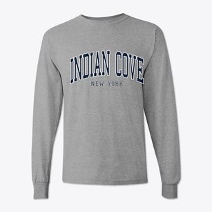 Indian Cove New York Traditional Classic Long Sleeve T-Shirt