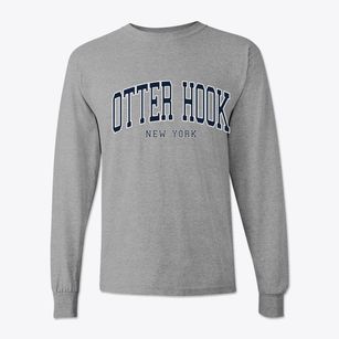 Otter Hook New York Traditional Classic Long Sleeve T-Shirt