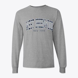 West Greenwood New York Traditional Classic Long Sleeve T-Shirt