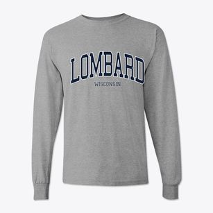 Lombard Wisconsin Traditional Classic Long Sleeve T-Shirt