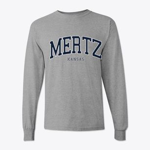 Mertz Kansas Traditional Classic Long Sleeve T-Shirt
