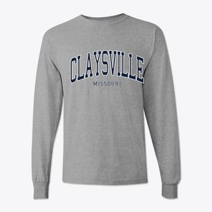 Claysville Missouri Traditional Classic Long Sleeve T-Shirt