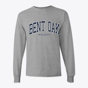 Bent Oak Mississippi Traditional Classic Long Sleeve T-Shirt