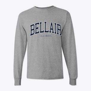Bellair Illinois Traditional Classic Long Sleeve T-Shirt