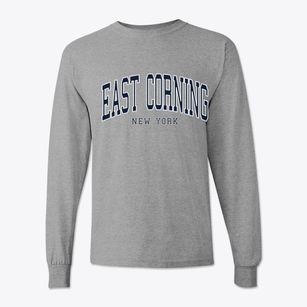 East Corning New York Traditional Classic Long Sleeve T-Shirt