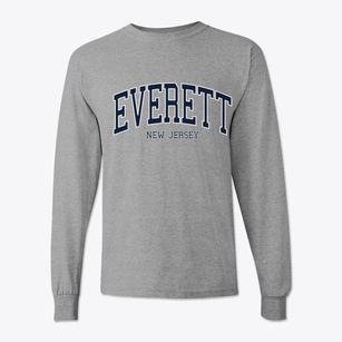 Everett New Jersey Traditional Classic Long Sleeve T-Shirt