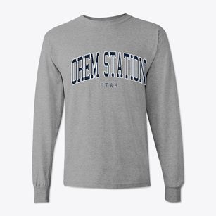 Orem Station Utah Traditional Classic Long Sleeve T-Shirt