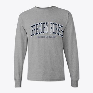 Gregory Forks North Carolina Traditional Classic Long Sleeve T-Shirt