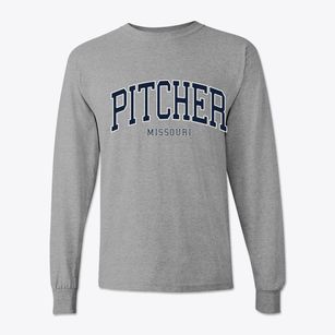Pitcher Missouri Traditional Classic Long Sleeve T-Shirt