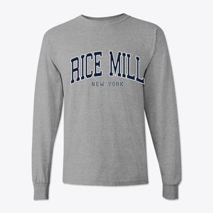 Rice Mill New York Traditional Classic Long Sleeve T-Shirt