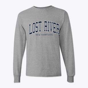 Lost River New Hampshire Traditional Classic Long Sleeve T-Shirt