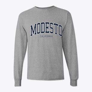 Modesto California Traditional Classic Long Sleeve T-Shirt