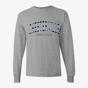 Chesterville Pennsylvania Traditional Classic Long Sleeve T-Shirt