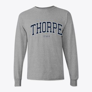Thorpe Iowa Traditional Classic Long Sleeve T-Shirt