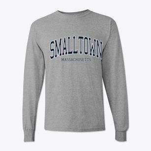 Smalltown Massachusetts Traditional Classic Long Sleeve T-Shirt