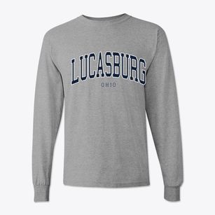 Lucasburg Ohio Traditional Classic Long Sleeve T-Shirt