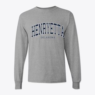 Henryetta Oklahoma Traditional Classic Long Sleeve T-Shirt