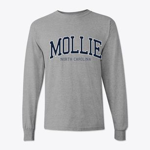 Mollie North Carolina Traditional Classic Long Sleeve T-Shirt