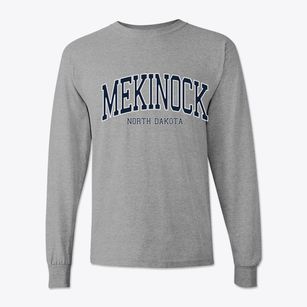 Mekinock North Dakota Traditional Classic Long Sleeve T-Shirt