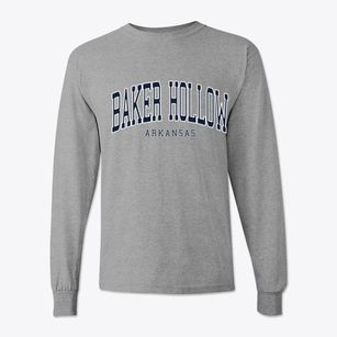 Baker Hollow Arkansas Traditional Classic Long Sleeve T-Shirt