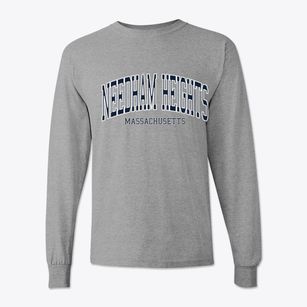 Needham Heights Massachusetts Traditional Classic Long Sleeve T-Shirt