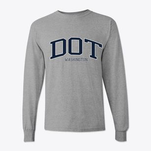 Dot Washington Traditional Classic Long Sleeve T-Shirt