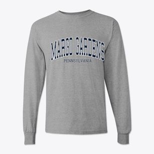 Margo Gardens Pennsylvania Traditional Classic Long Sleeve T-Shirt