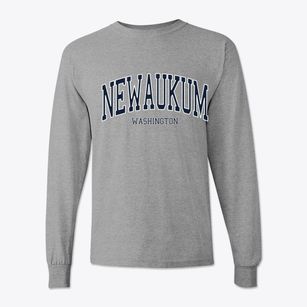 Newaukum Washington Traditional Classic Long Sleeve T-Shirt