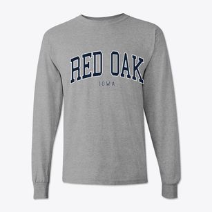 Red Oak Iowa Traditional Classic Long Sleeve T-Shirt