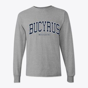 Bucyrus Missouri Traditional Classic Long Sleeve T-Shirt