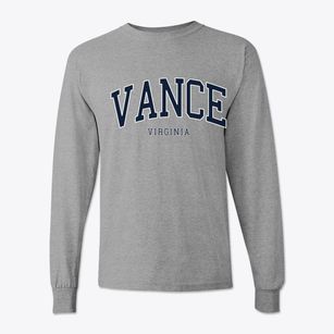 Vance Virginia Traditional Classic Long Sleeve T-Shirt