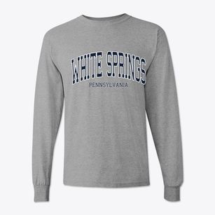 White Springs Pennsylvania Traditional Classic Long Sleeve T-Shirt