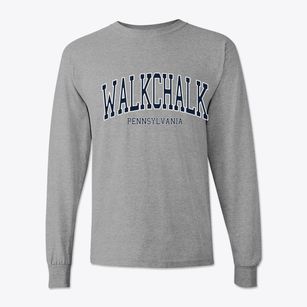 Walkchalk Pennsylvania Traditional Classic Long Sleeve T-Shirt