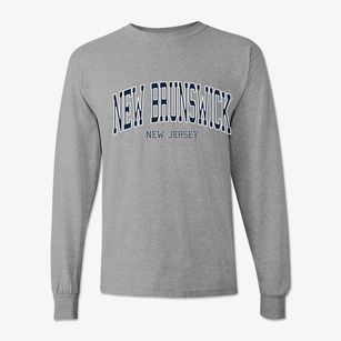 New Brunswick New Jersey Traditional Classic Long Sleeve T-Shirt