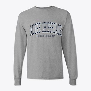 Mcgee Crossroads North Carolina Traditional Classic Long Sleeve T-Shirt