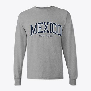 Mexico New York Traditional Classic Long Sleeve T-Shirt