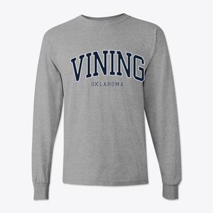 Vining Oklahoma Traditional Classic Long Sleeve T-Shirt