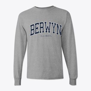 Berwyn Illinois Traditional Classic Long Sleeve T-Shirt