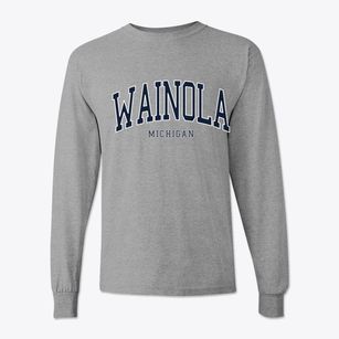 Wainola Michigan Traditional Classic Long Sleeve T-Shirt