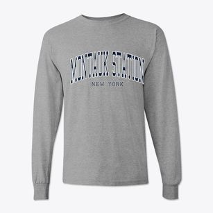 Montauk Station New York Traditional Classic Long Sleeve T-Shirt