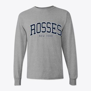 Rosses New York Traditional Classic Long Sleeve T-Shirt