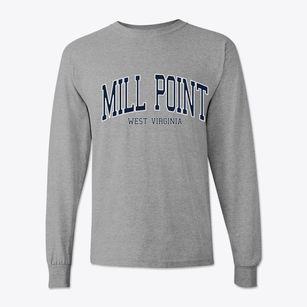 Mill Point West Virginia Traditional Classic Long Sleeve T-Shirt
