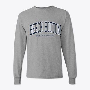 Beech Bottom North Carolina Traditional Classic Long Sleeve T-Shirt