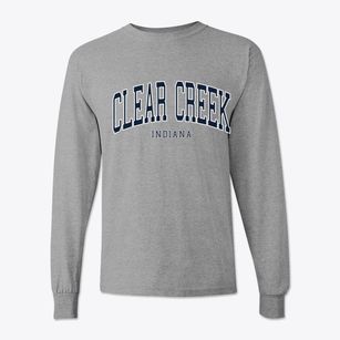 Clear Creek Indiana Traditional Classic Long Sleeve T-Shirt