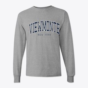 Viewmonte New York Traditional Classic Long Sleeve T-Shirt