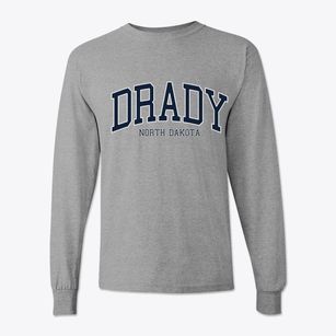 Drady North Dakota Traditional Classic Long Sleeve T-Shirt