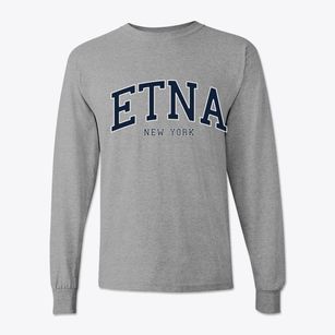 Etna New York Traditional Classic Long Sleeve T-Shirt
