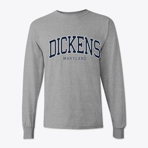 Dickens Maryland Traditional Classic Long Sleeve T-Shirt